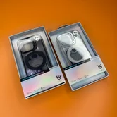 Чехол iPhone 16 Pro Max NY-23 Ring Stand Clear (белый)