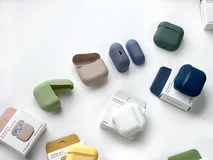 Чехол AirPods 4 Silicone Thin (#16 Black)