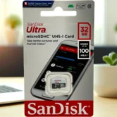 Карта памяти MicroSDHC SanDisk 32GB cl10 U1 Ultra LIGHT 100MB/s