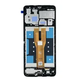 Дисплей Samsung A065F A06 в сборе черный (Оригинал OEM)