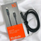 Кабель McDodo CA-1030 Type-C - Lightning 36W, черный, 1,2м