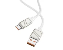 Кабель Borofone BU54 PD Type-C - Lightning белый, 1м