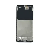 Рамка дисплея Samsung A025F A02S черная 1кл