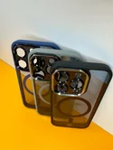 Чехол iPhone 12 Pro Max NY Matte MagSafe (черный)