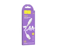 Кабель Hoco X96 Lightning - USB белый, 1м