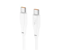 Кабель Hoco X93 60W Type-C - Type-C белый, 1м