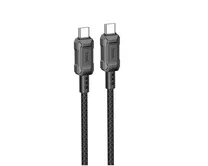 Кабель Hoco X94 60W Type-C - Type-C черный, 1м