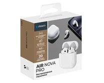 Bluetooth стереогарнитура Deppa Air Nova 2,TWS, BT 5.4, 300 мАч, QI, белая