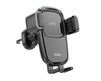 Авт. держатель Hoco HW1 Pro в дефлектор, черный
