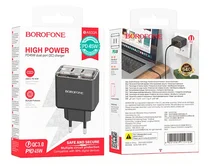 СЗУ-2USB-C Borofone BAS33A, 45W, черный