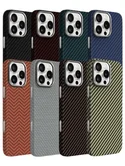 Чехол iPhone 16 Pro KZDOO Keivlar (оранжевый)