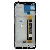 Дисплей Samsung A235F A23 в сборе черный (Оригинал OEM)