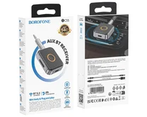 Bluetooth ресивер Borofone BC55, 3,5 jack, черный