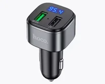 FM Modulator Hoco E67 Bluetooth, QC 3.0, черный