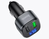 FM Modulator Hoco E67 Bluetooth, QC 3.0, черный