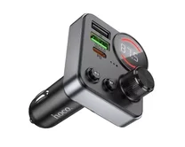 FM Modulator Hoco E86 Bluetooth, QC, PD30W черный