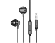 Наушники Hoco M125 с микрофоном черные