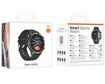 Часы Hoco Y31 Smart sports watch черные (поддержка звонков)