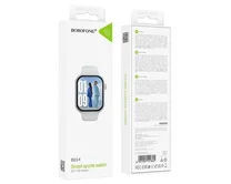 Часы Borofone BD14 Smart sport watch серебро (Call Version)