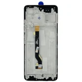 Дисплей Tecno Pova 3 (LF7n) + тачскрин в раме черный (Premium)