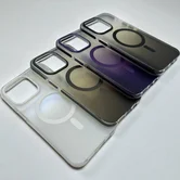 Чехол iPhone 16 Pro Max Njoyny NY-09 MagSafe (черный)